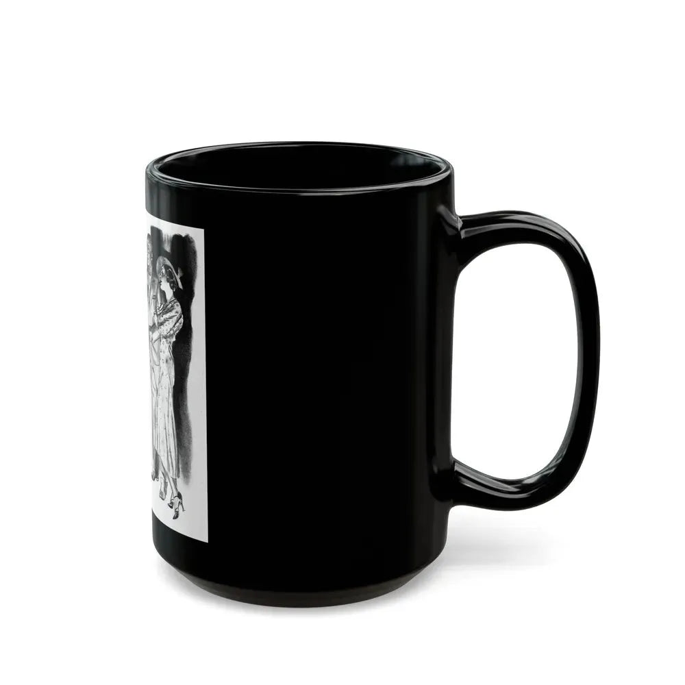 Getaway Money (1), Liberty magazine, February 2, 1935 - Black Coffee Mug - Go Mug Yourself