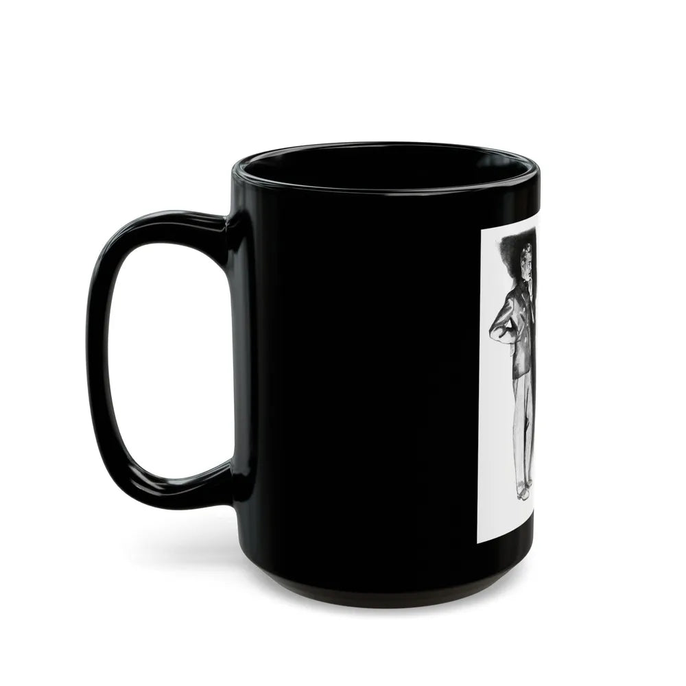 Getaway Money (1), Liberty magazine, February 2, 1935 - Black Coffee Mug-Go Mug Yourself