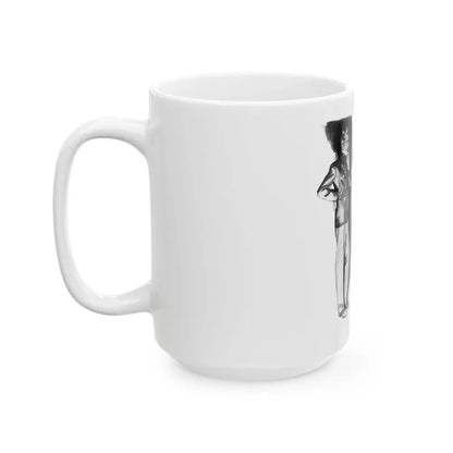 Getaway Money (1), Liberty magazine, February 2, 1935 - White Coffee Mug - Go Mug Yourself