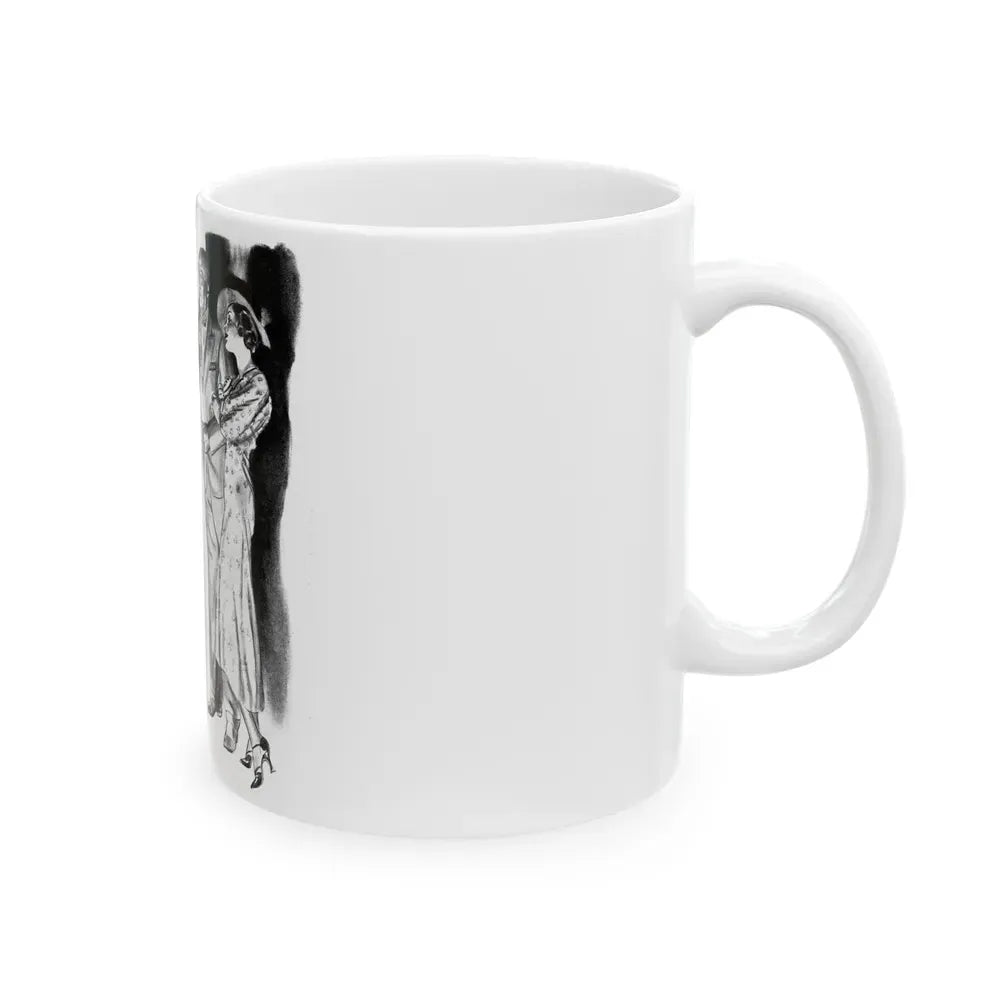 Getaway Money (1), Liberty magazine, February 2, 1935 - White Coffee Mug - Go Mug Yourself