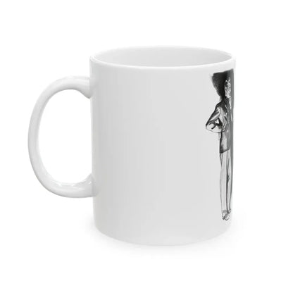 Getaway Money (1), Liberty magazine, February 2, 1935 - White Coffee Mug - Go Mug Yourself
