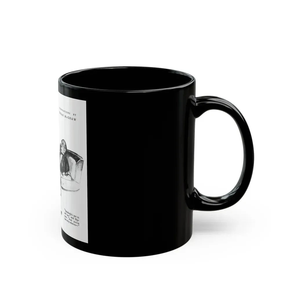 Getaway Money (2), Liberty magazine, February 2, 1935 - Black Coffee Mug - Go Mug Yourself