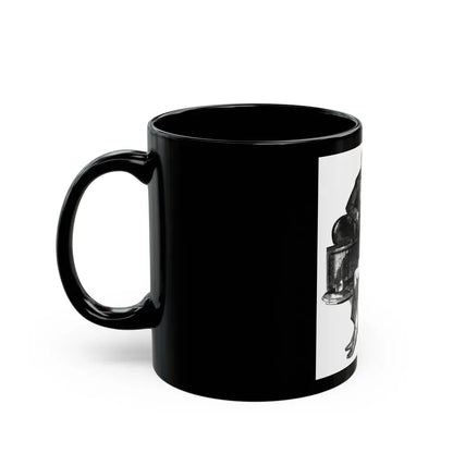 Getaway Money (2), Liberty magazine, February 2, 1935 - Black Coffee Mug - Go Mug Yourself