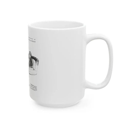 Getaway Money (2), Liberty magazine, February 2, 1935 - White Coffee Mug - Go Mug Yourself