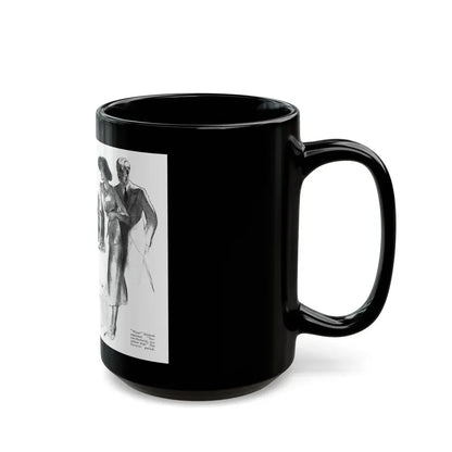 Getaway Money, Liberty magazine, February 16, 1935 - Black Coffee Mug - Go Mug Yourself