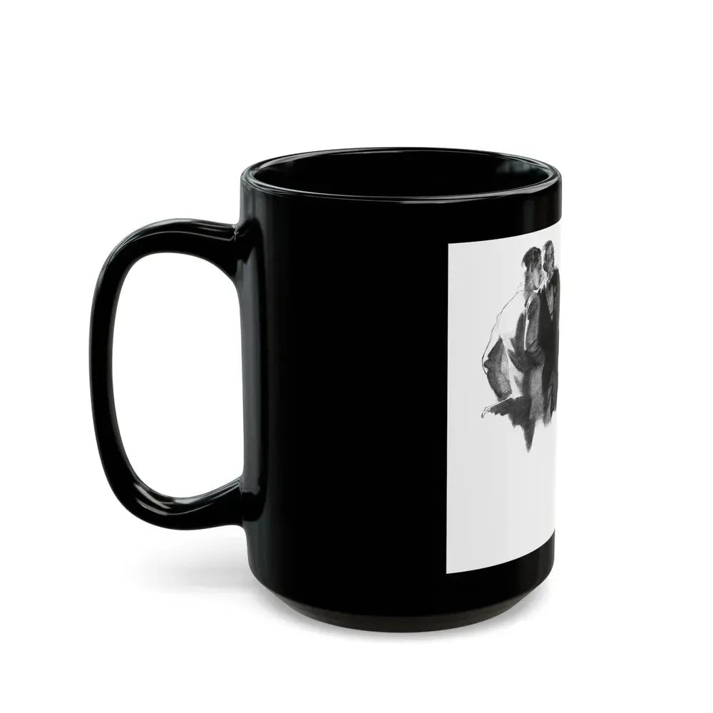 Getaway Money, Liberty magazine, February 16, 1935 - Black Coffee Mug - Go Mug Yourself