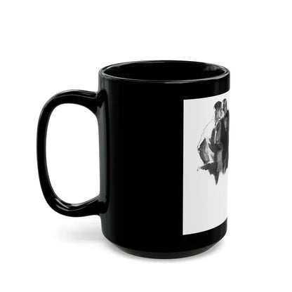 Getaway Money, Liberty magazine, February 16, 1935 - Black Coffee Mug - Go Mug Yourself