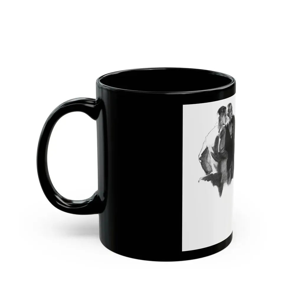 Getaway Money, Liberty magazine, February 16, 1935 - Black Coffee Mug - Go Mug Yourself