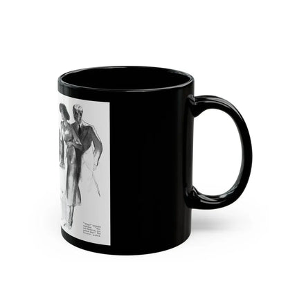 Getaway Money, Liberty magazine, February 16, 1935 - Black Coffee Mug - Go Mug Yourself