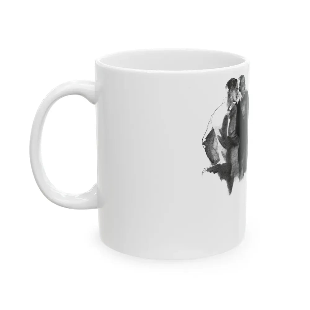Getaway Money, Liberty magazine, February 16, 1935 - White Coffee Mug - Go Mug Yourself