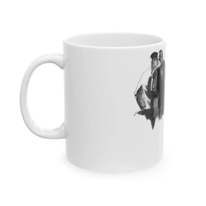 Getaway Money, Liberty magazine, February 16, 1935 - White Coffee Mug - Go Mug Yourself