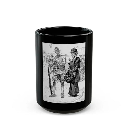 Getting Down to Brass Tactics, c. 1917 - Black Coffee Mug 15oz - Go Mug Yourself
