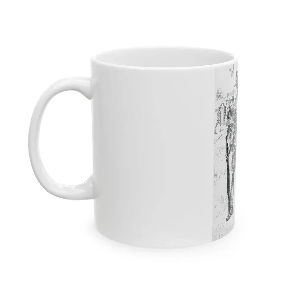 Getting Down to Brass Tactics, c. 1917 - White Coffee Mug - Go Mug Yourself