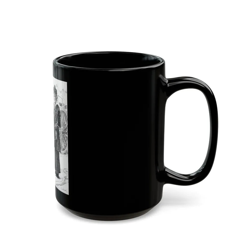 Getting Down to Brass Tactics, c. 1917 - Black Coffee Mug-Go Mug Yourself