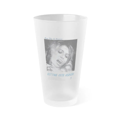 GETTING INTO HEAVEN 1970 Movie Poster - Frosted Pint Glass 16oz-16oz-Frosted-Go Mug Yourself