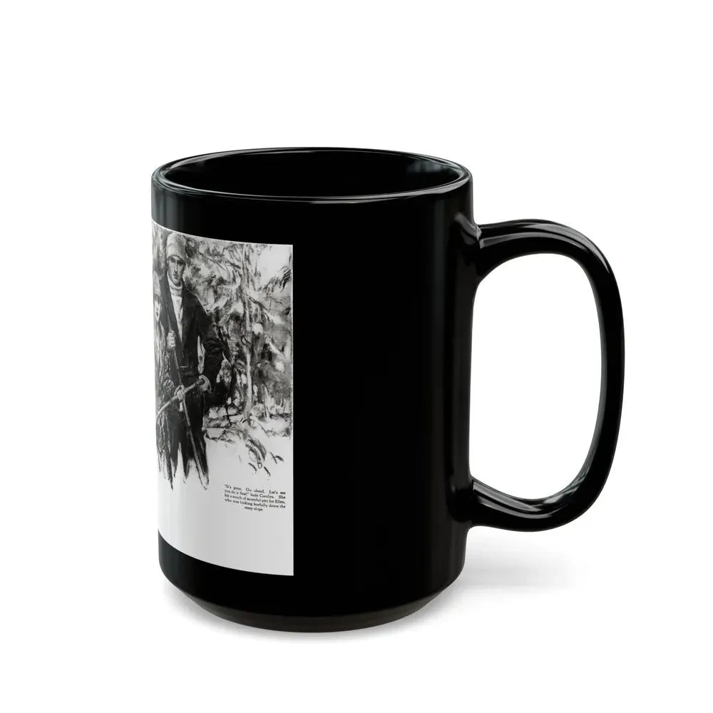 Getting Married (1), Redbook magazine, December 1926 - Black Coffee Mug - Go Mug Yourself