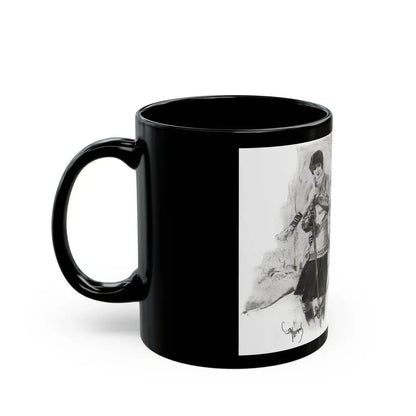 Getting Married (1), Redbook magazine, December 1926 - Black Coffee Mug - Go Mug Yourself