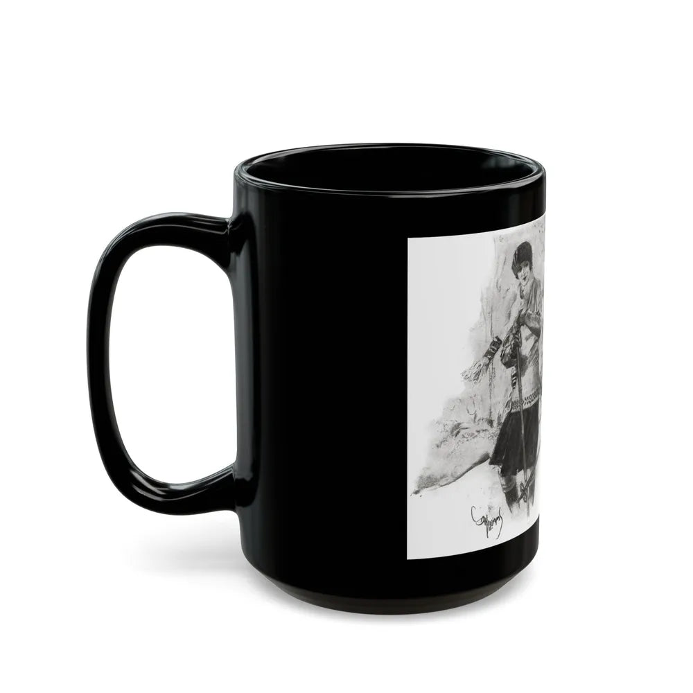 Getting Married (1), Redbook magazine, December 1926 - Black Coffee Mug-Go Mug Yourself