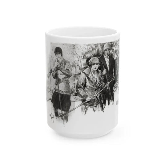 Getting Married (1), Redbook magazine, December 1926 - White Coffee Mug 15oz - Go Mug Yourself