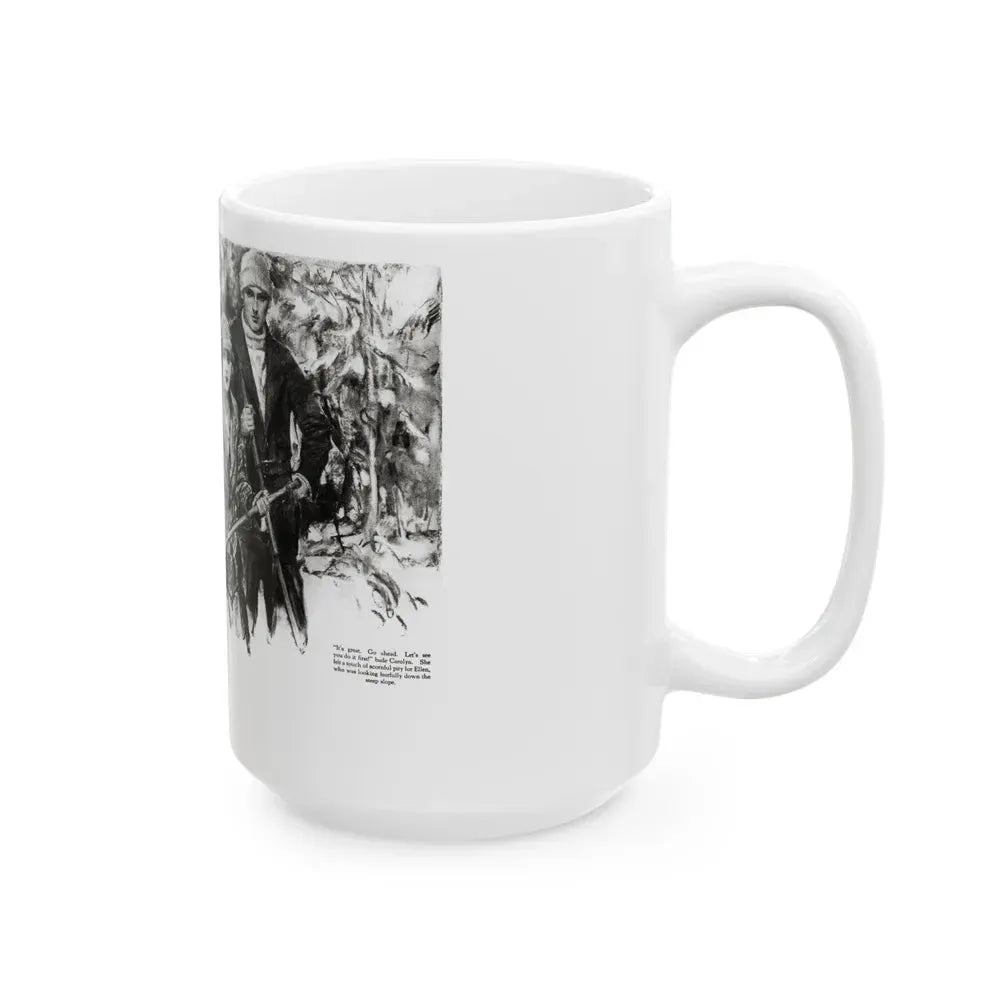 Getting Married (1), Redbook magazine, December 1926 - White Coffee Mug - Go Mug Yourself