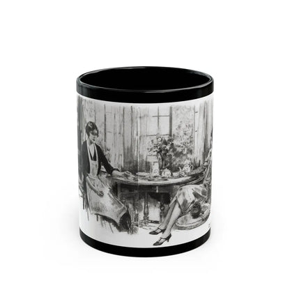 Getting Married (2), Redbook magazine, December 1926 - Black Coffee Mug-11oz-Go Mug Yourself