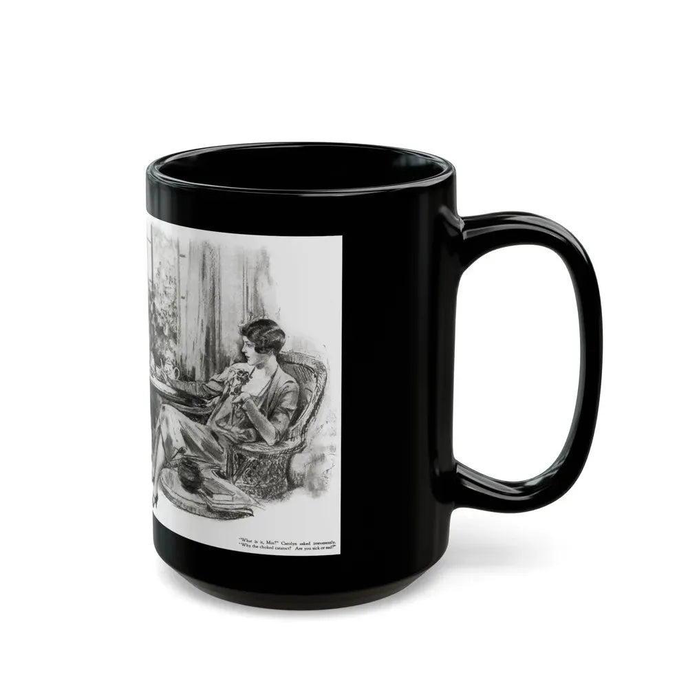 Getting Married (2), Redbook magazine, December 1926 - Black Coffee Mug - Go Mug Yourself