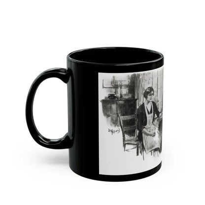 Getting Married (2), Redbook magazine, December 1926 - Black Coffee Mug - Go Mug Yourself