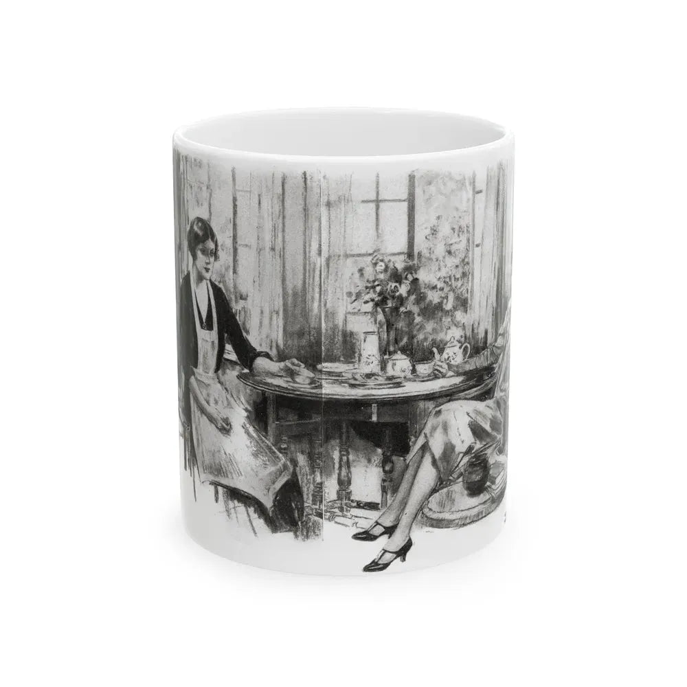 Getting Married (2), Redbook magazine, December 1926 - White Coffee Mug 11oz - Go Mug Yourself