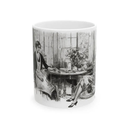 Getting Married (2), Redbook magazine, December 1926 - White Coffee Mug 11oz - Go Mug Yourself