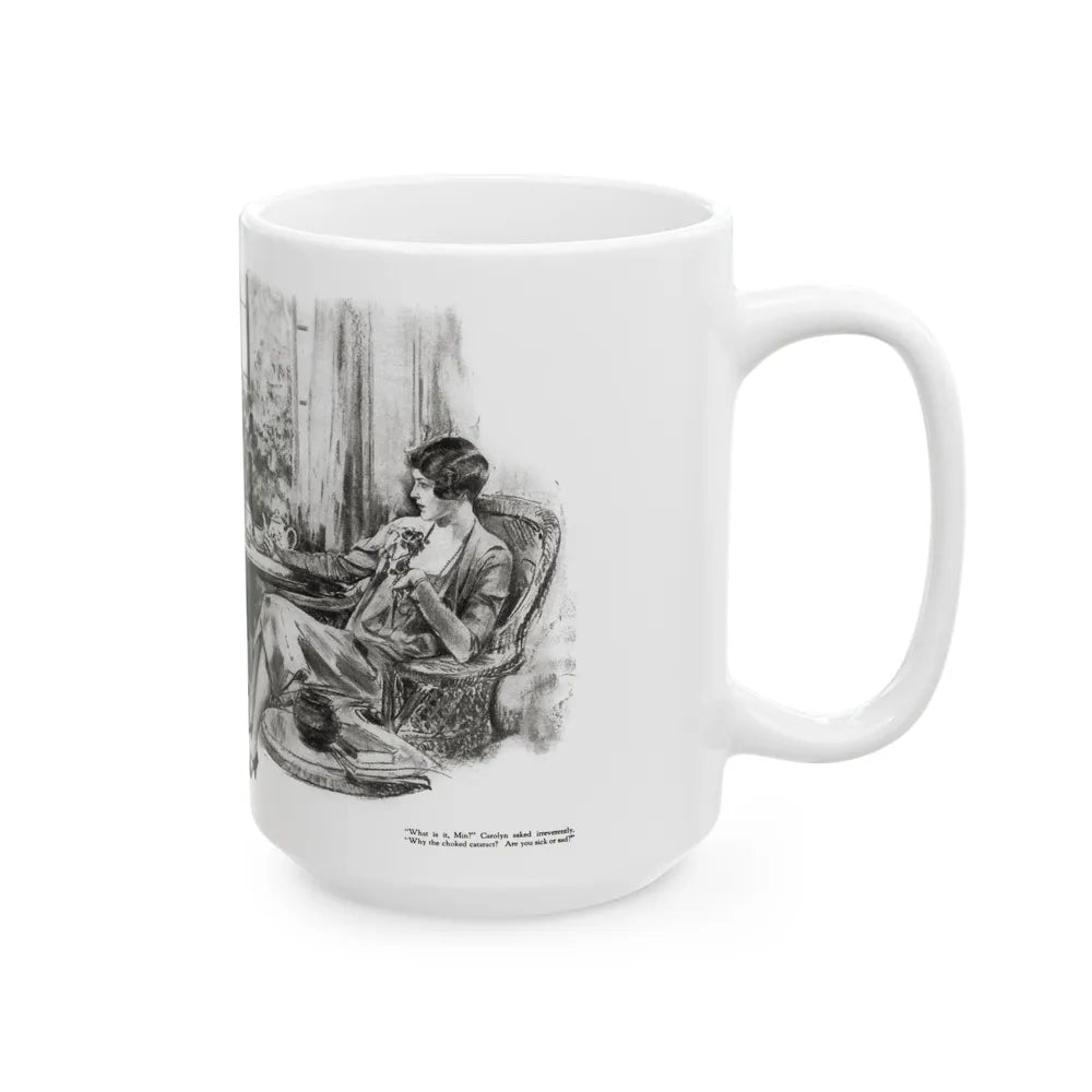 Getting Married (2), Redbook magazine, December 1926 - White Coffee Mug-Go Mug Yourself