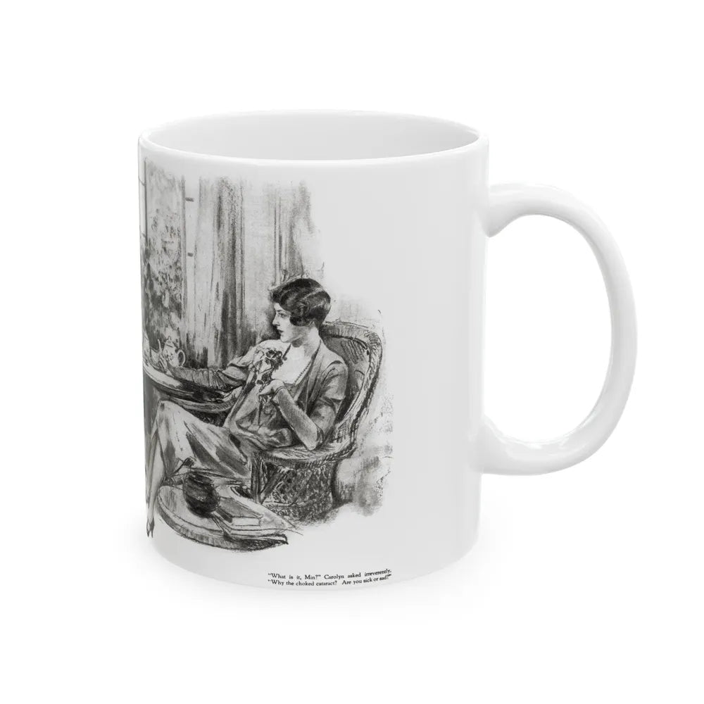 Getting Married (2), Redbook magazine, December 1926 - White Coffee Mug-Go Mug Yourself