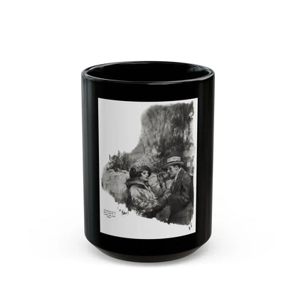 Getting Married (3), Redbook magazine, December 1926 - Black Coffee Mug 15oz - Go Mug Yourself