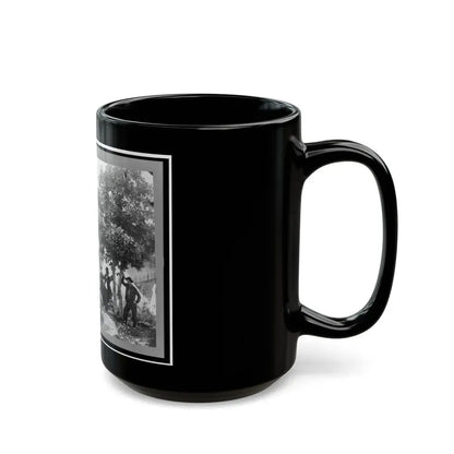 Gettysburg Camp Of Captain Huft (U.S. Civil War) Black Coffee Mug - Go Mug Yourself