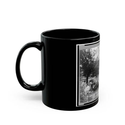Gettysburg Camp Of Captain Huft (U.S. Civil War) Black Coffee Mug - Go Mug Yourself