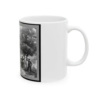 Gettysburg Camp Of Captain Huft (U.S. Civil War) White Coffee Mug - Go Mug Yourself