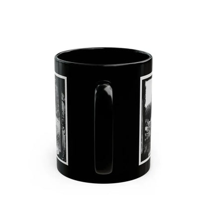 Gettysburg, Pa. Alfred R. Waud, Artist Of Harper's Weekly, Sketching On Battlefield (U.S. Civil War) Black Coffee Mug - Go Mug Yourself