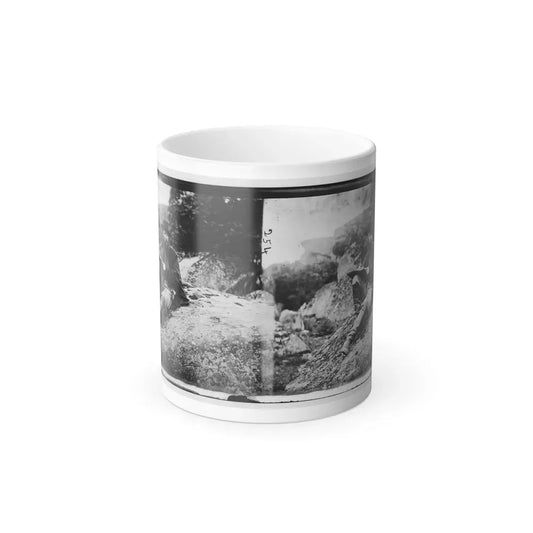 Gettysburg, Pa. Alfred R. Waud, Artist of Harper's Weekly, Sketching on Battlefield (U.S. Civil War) Color Changing Coffee Mug 11oz Default Title 11oz - Go Mug Yourself
