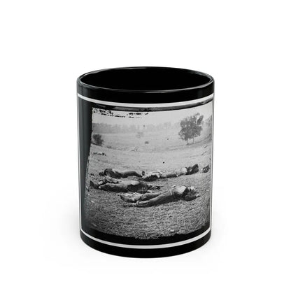 Gettysburg, Pa. Bodies Of Federal Soldiers, Killed On July 1, Near The Mcpherson Woods (U.S. Civil War) Black Coffee Mug 11oz - Go Mug Yourself