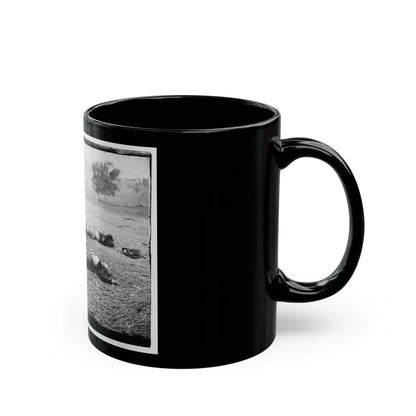 Gettysburg, Pa. Bodies Of Federal Soldiers, Killed On July 1, Near The Mcpherson Woods (U.S. Civil War) Black Coffee Mug - Go Mug Yourself