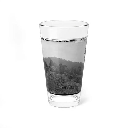 Gettysburg, Pa. Breastworks On Little Round Top; Round Top In Distance (U.S. Civil War) Pint Glass 16oz 16oz - Go Mug Yourself
