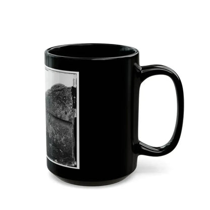 Gettysburg, Pa. Dead Confederate Soldier In Devil's Den (U.S. Civil War) Black Coffee Mug - Go Mug Yourself