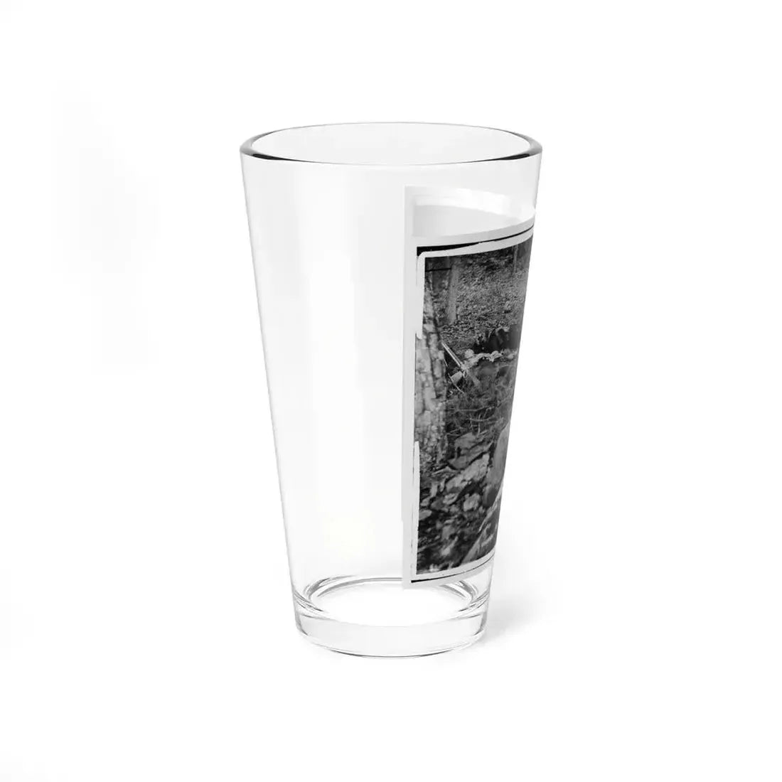 Gettysburg, Pa. Four Dead Soldiers In The Woods Near Little Round Top (U.S. Civil War) Pint Glass 16oz - Go Mug Yourself