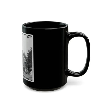 Gettysburg, Pa. Headquarters Of Gen. Robert E. Lee On The Chambersburg Pike (U.S. Civil War) Black Coffee Mug - Go Mug Yourself