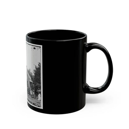 Gettysburg, Pa. Headquarters Of Gen. Robert E. Lee On The Chambersburg Pike (U.S. Civil War) Black Coffee Mug - Go Mug Yourself