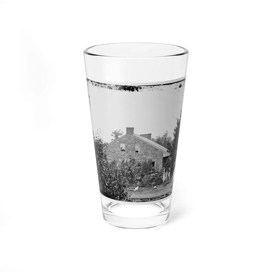 Gettysburg, Pa. Headquarters Of Gen. Robert E. Lee On The Chambersburg Pike (U.S. Civil War) Pint Glass 16oz 16oz - Go Mug Yourself