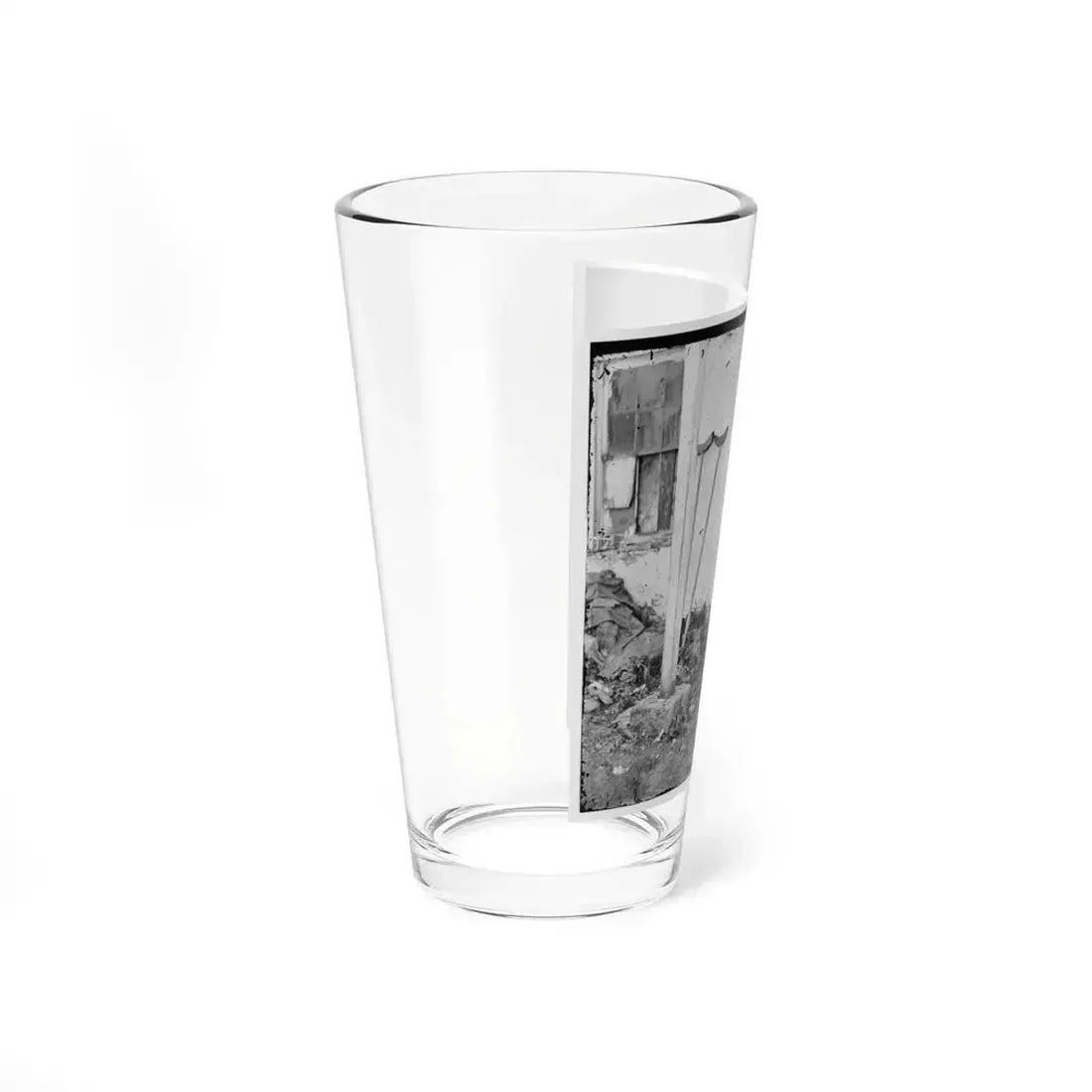 Gettysburg, Pa. John L. Burns, The  Old Hero Of Gettysburg,  With Gun And Crutches (U.S. Civil War) Pint Glass 16oz - Go Mug Yourself