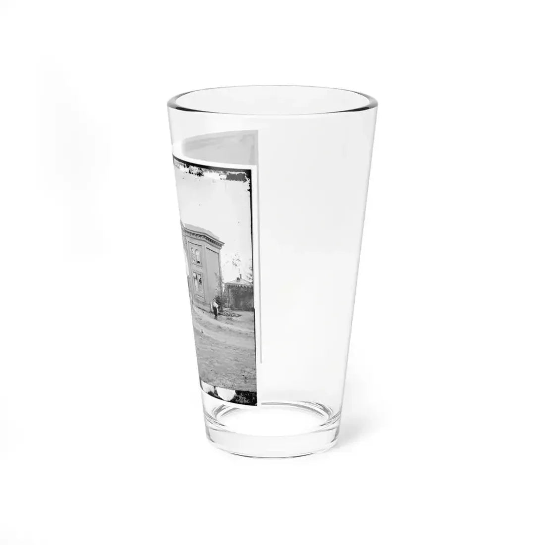 Gettysburg, Pa. The Cemetery Gatehouse (U.S. Civil War) Pint Glass 16oz - Go Mug Yourself