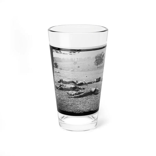 Gettysburg, Pa. Bodies Of Federal Soldiers, Killed On July 1, Near The Mcpherson Woods (U.S. Civil War) Pint Glass 16oz-16oz-Go Mug Yourself