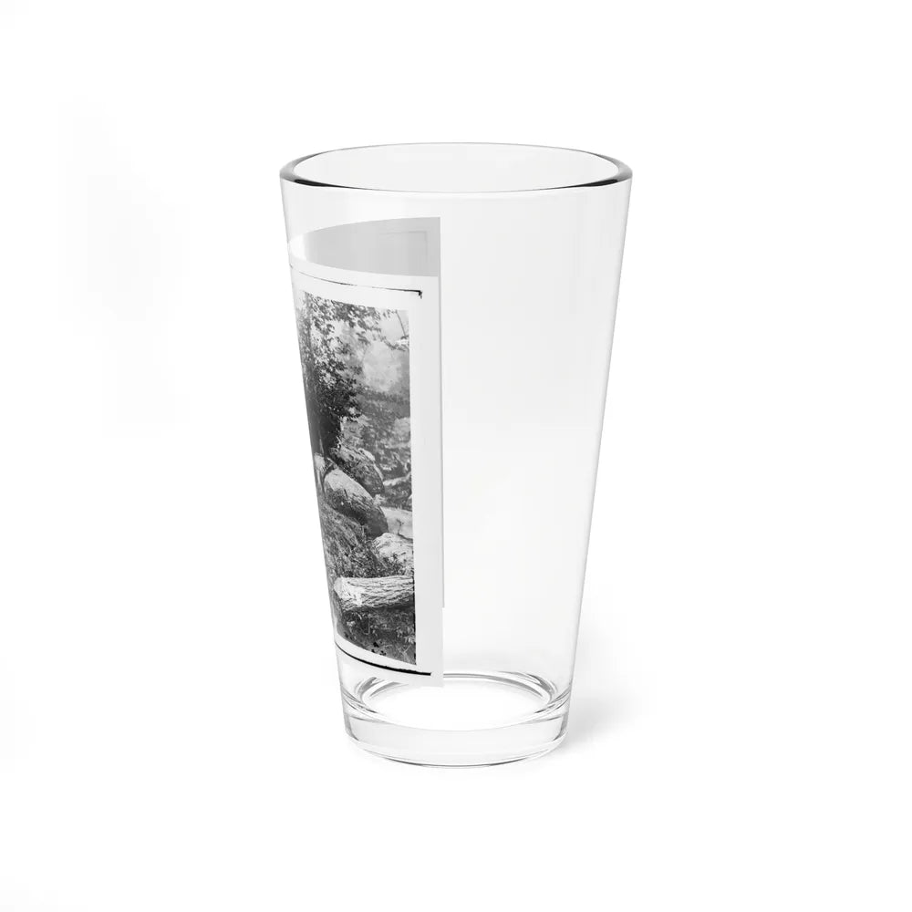 Gettysburg, Pa. Dead Confederate Soldiers In The Slaughter Pen At The Foot Of Little Round Top (U.S. Civil War) Pint Glass 16oz-Go Mug Yourself