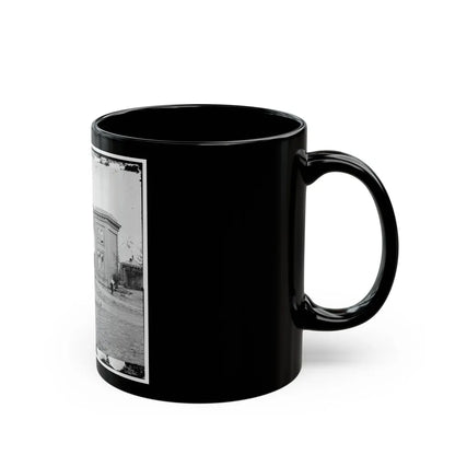 Gettysburg, Pa. The Cemetery Gatehouse (U.S. Civil War) Black Coffee Mug-Go Mug Yourself